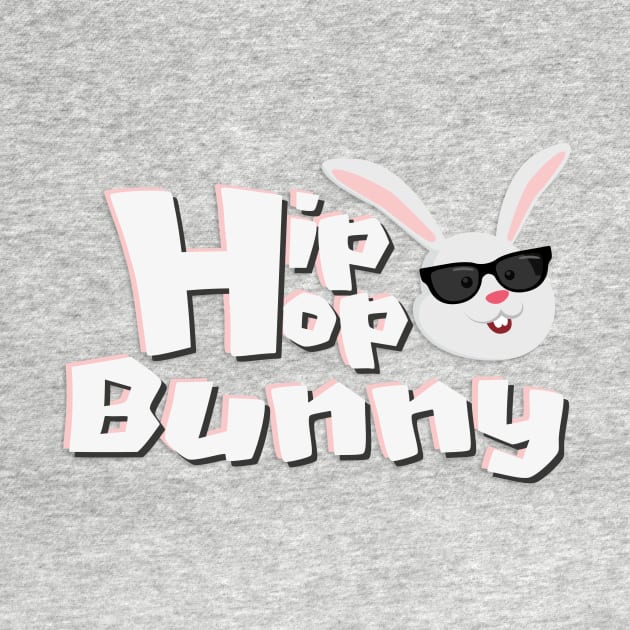 Hip Hop Bunny Face Funny Easter Kids Boys Girls by macshoptee